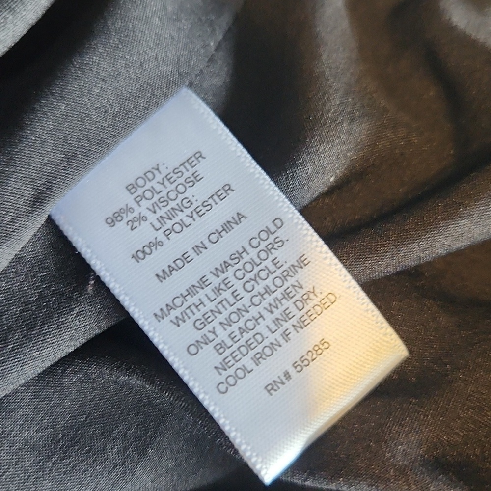 Express Black & White Pin Stripe Skirt - Picture 11 of 11